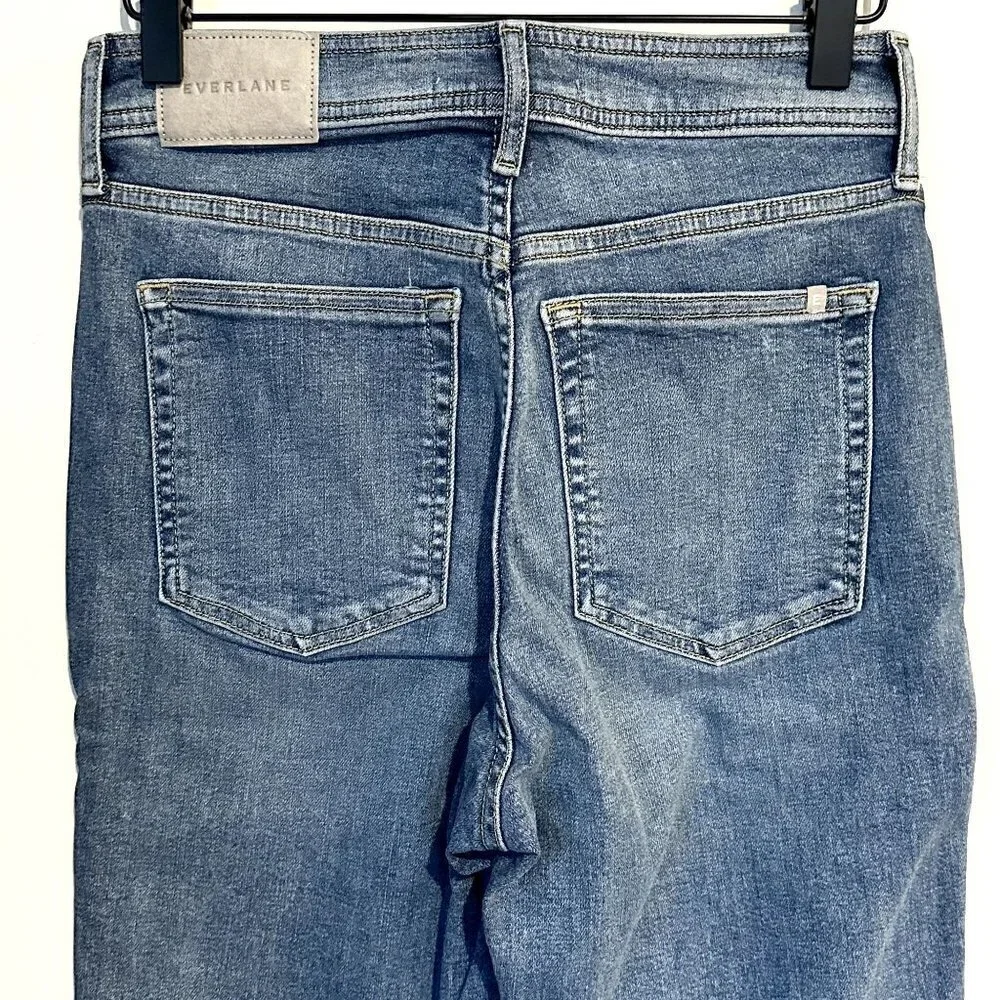 NEW Everlane The Way-High Clean Front Skinny Jean in Blue - Size 27